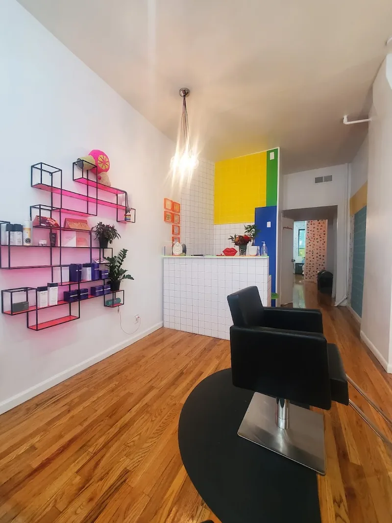 1-900-Bleach Me, hair salon at 267 East 10th Street in Manhattan, New York