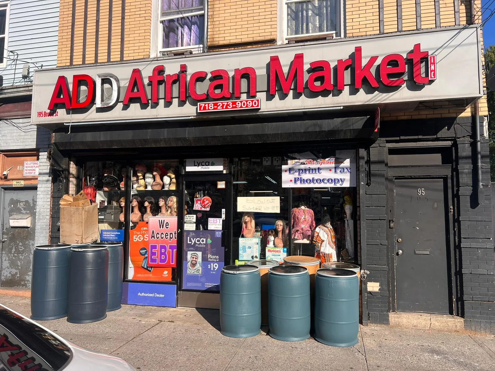 ADD African Market, grocery shop at 195 Broad Street in Staten Island, New York