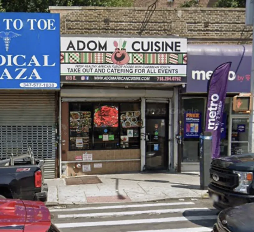 Adom African Cuisine inc, african kitchen at 613 East Tremont Avenue in The Bronx, New York