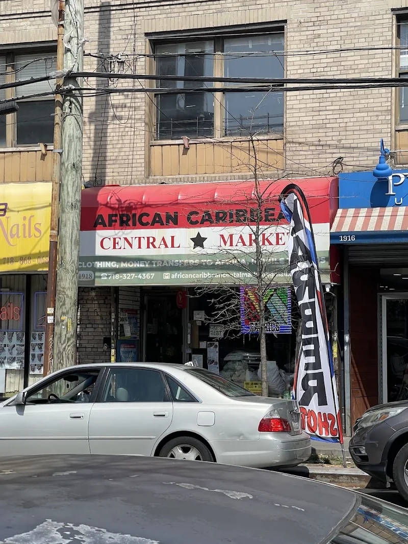 African Caribbean Central Market, grocery shop at 19-18 Mott Avenue in Queens, New York