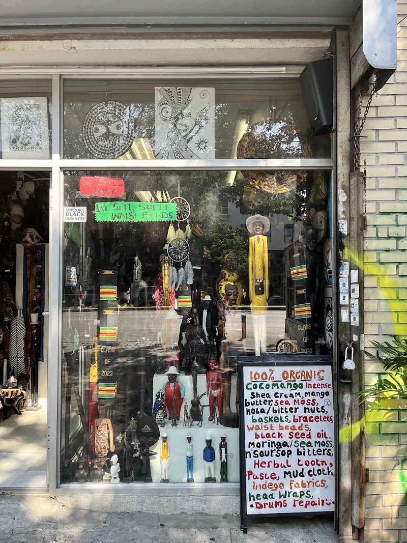 African Paradise, grocery shop at 327 Malcolm X Boulevard in Manhattan, New York