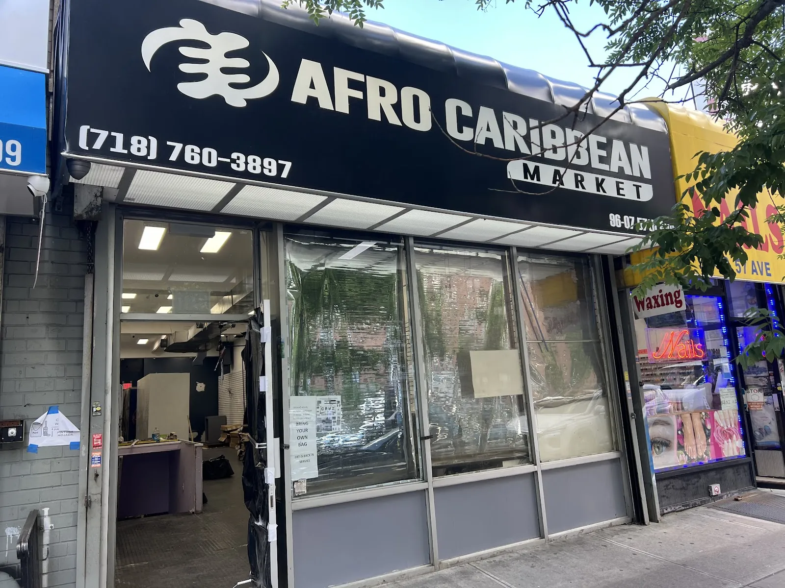 Afro Caribbean Market, grocery shop at 96-07 57th Avenue in Queens, New York