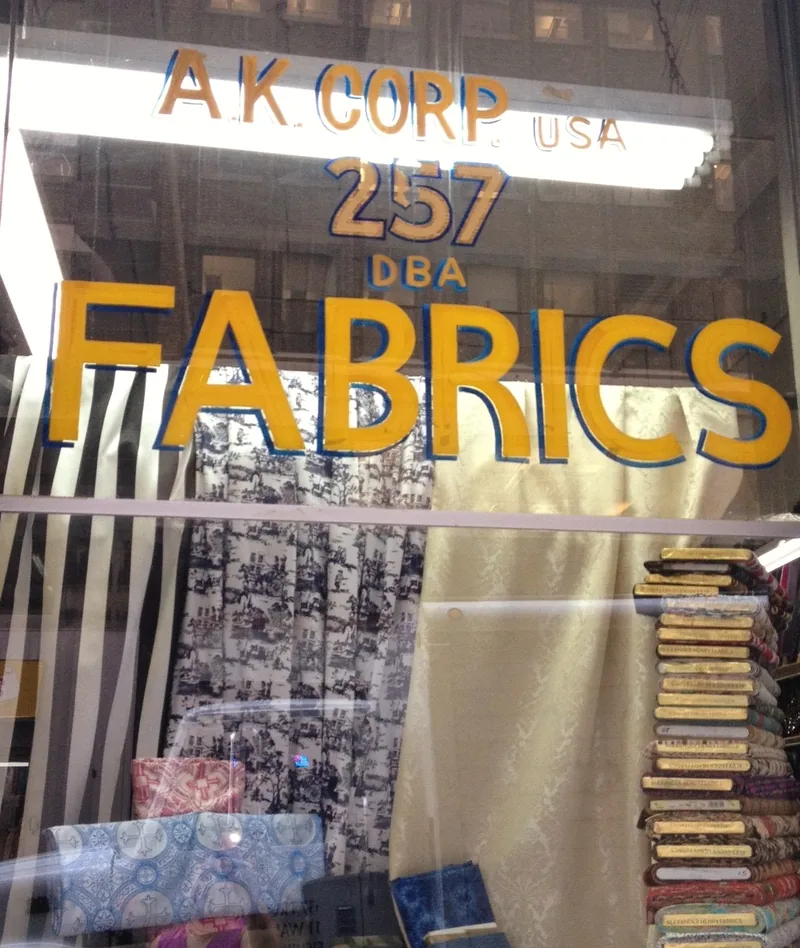 Fabric shops in New York