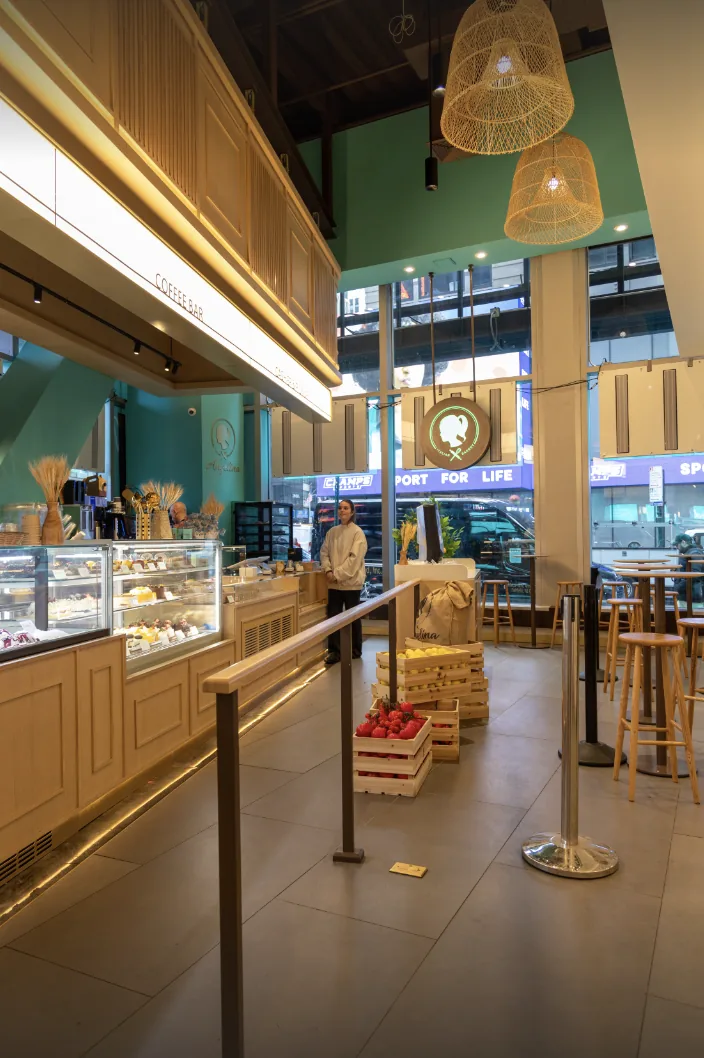 Angelina Bakery 7 Times Square, bakery at 7 times square in Manhattan, New York