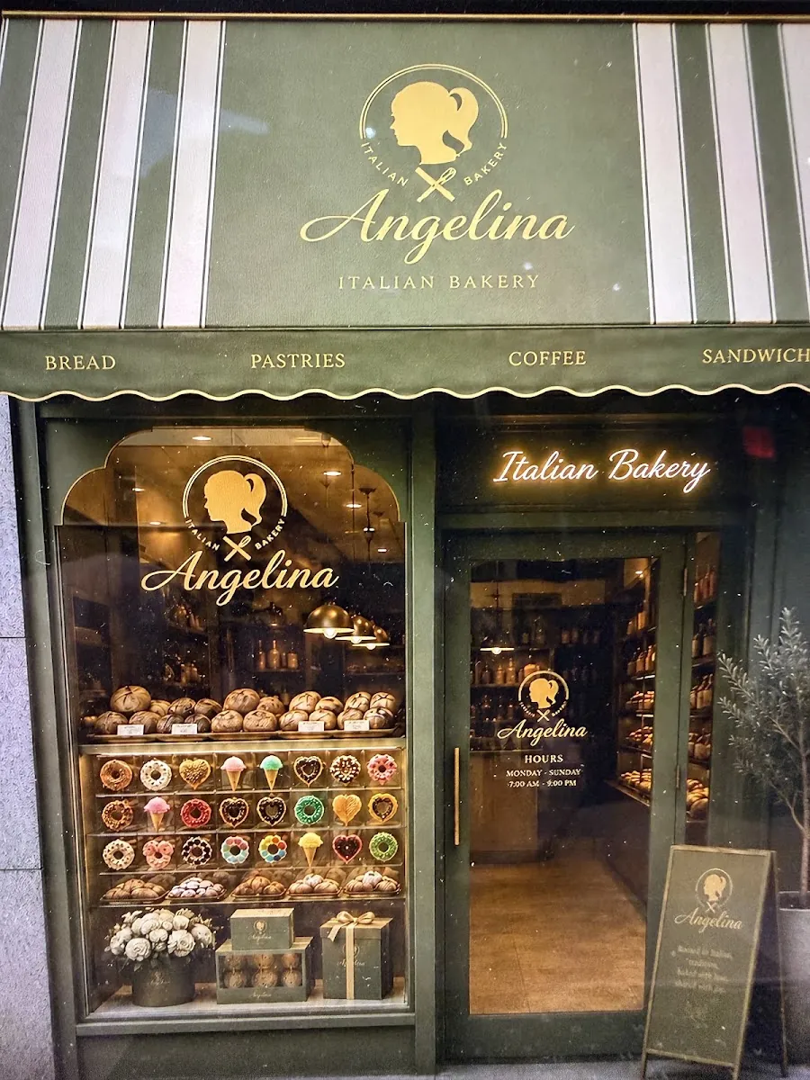 Angelina Bakery, italian kitchen at 575 8th Avenue in Manhattan, New York