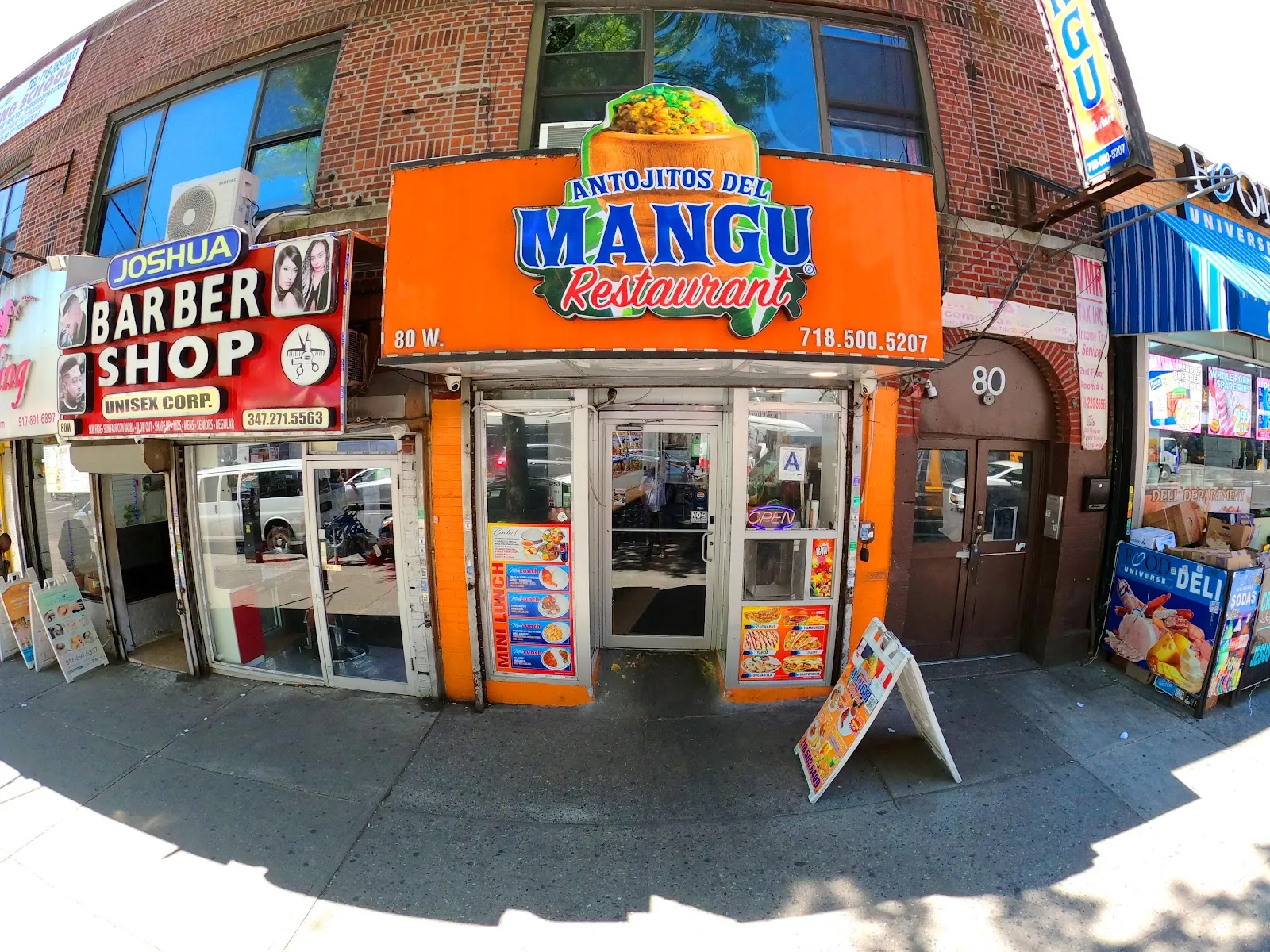 Antojitos de Mangú, caribbean kitchen at 80 West Kingsbridge Road in The Bronx, New York