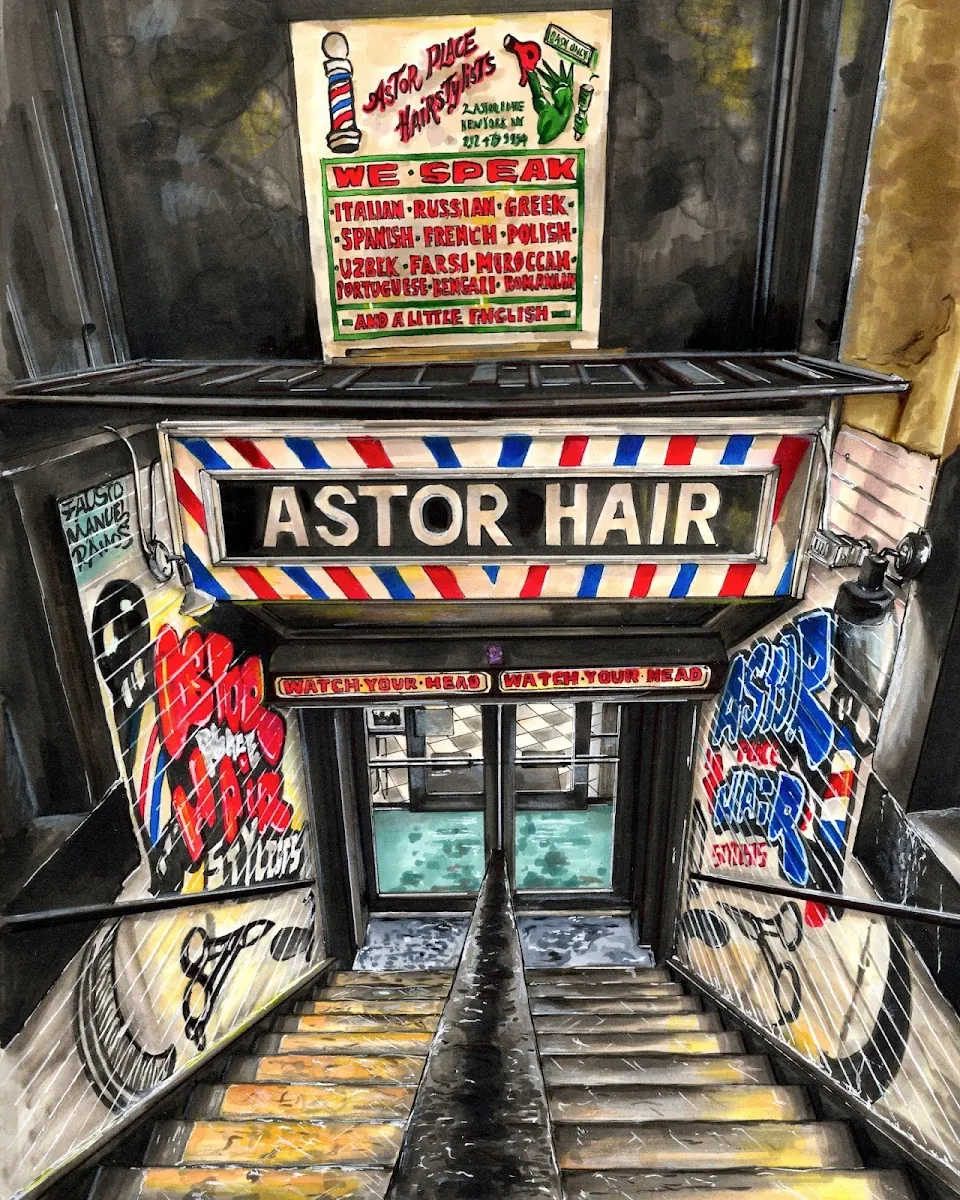 Astor Place Hairstylists, hair salon at 2 Astor Place in Manhattan, New York