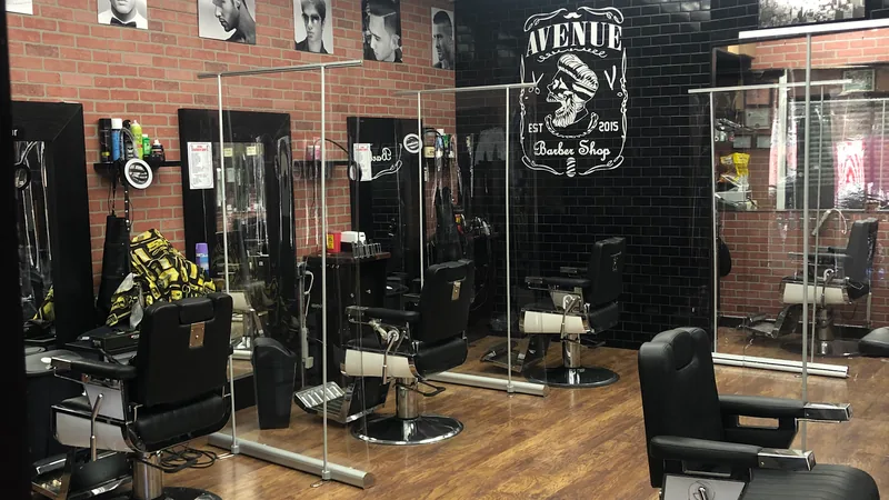 Avenue Barber Shop, hair salon at 68-32 Myrtle Avenue in Queens, New York