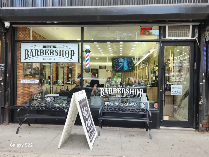 B & H Barbershop, hair salon at 60 Avenue A in Manhattan, New York