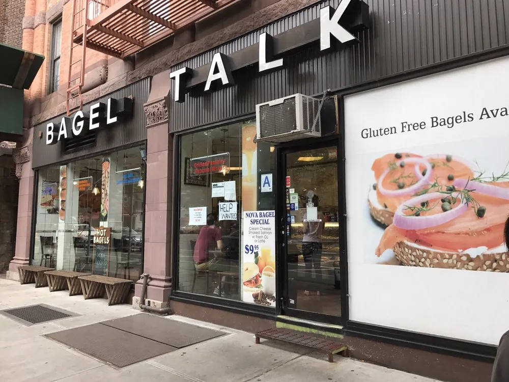 Bagel Talk, bakery at 368 Amsterdam Avenue in Manhattan, New York