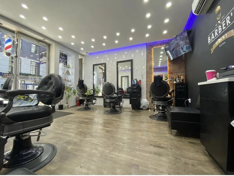 Barber's Point, hair salon at 59 Thompson Street in Manhattan, New York