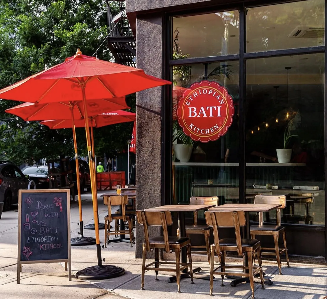 Bati Ethiopian Kitchen, african kitchen at 1057 Fulton Street in Brooklyn, New York