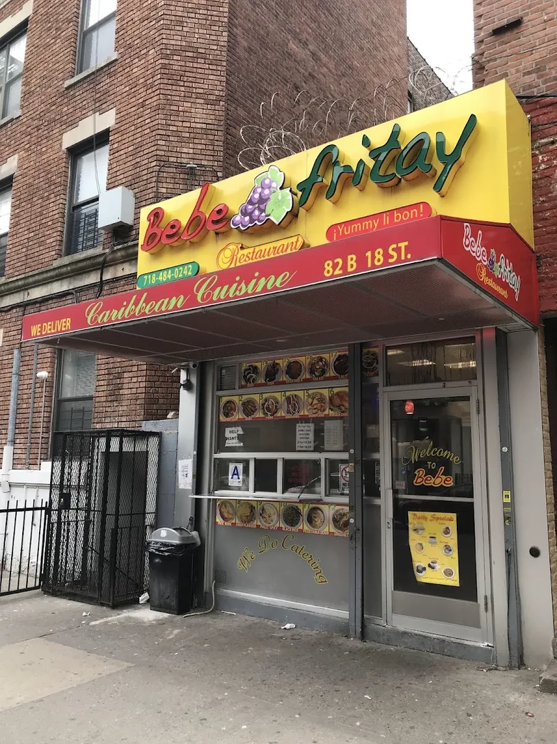 Bebe Fritay, caribbean kitchen at 82B East 18th Street in Brooklyn, New York