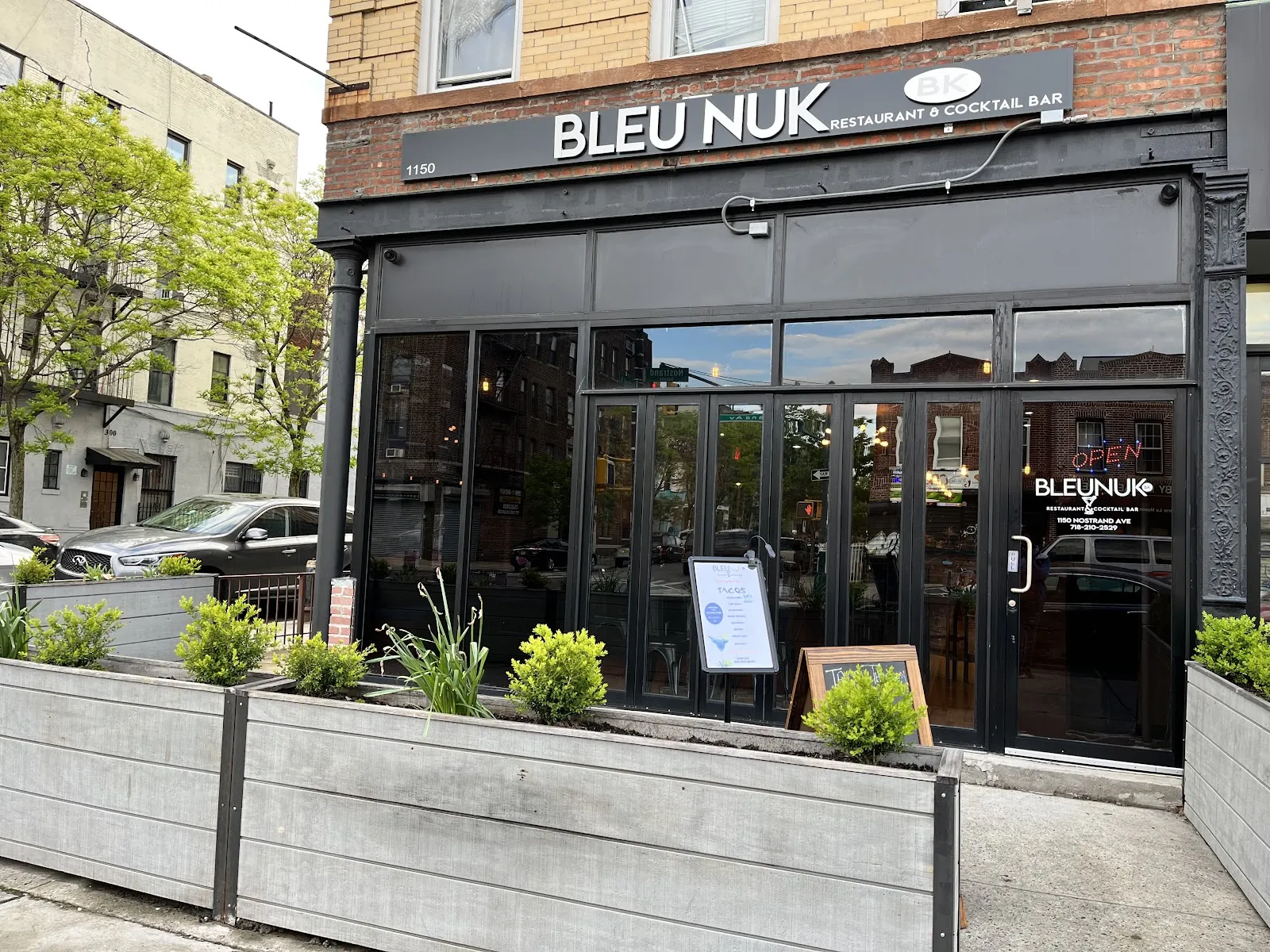 Bleu Nuk, caribbean kitchen at 1150 Nostrand Avenue in Brooklyn, New York