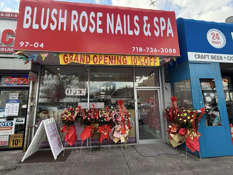 Blush Rose Nails & Spa, beauty salon at 97-04 Queens Boulevard in Queens, New York