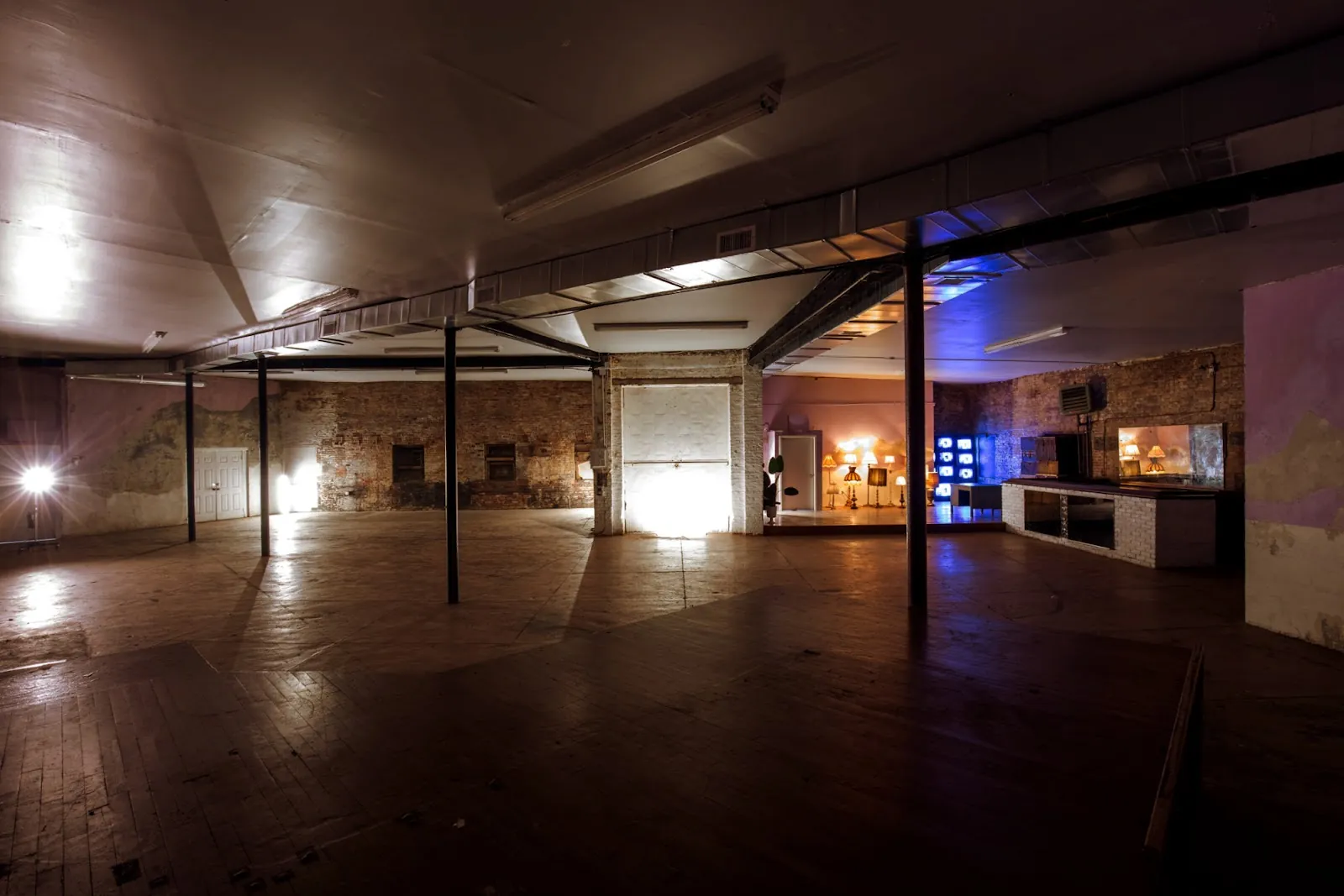 Box of Moonlight, event space at 17 Saratoga Avenue in Brooklyn, New York