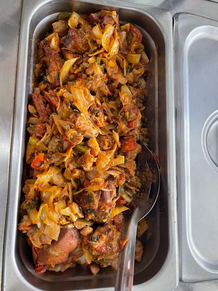Caribbean Bites and West Indian Cuisine Restaurant & Bakery, caribbean kitchen at 488 East 98th Street in Brooklyn, New York