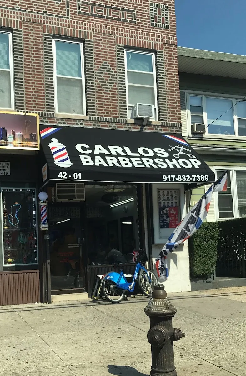 Carlos Barbershop, hair salon at 42-01 30thAvenue in Queens, New York