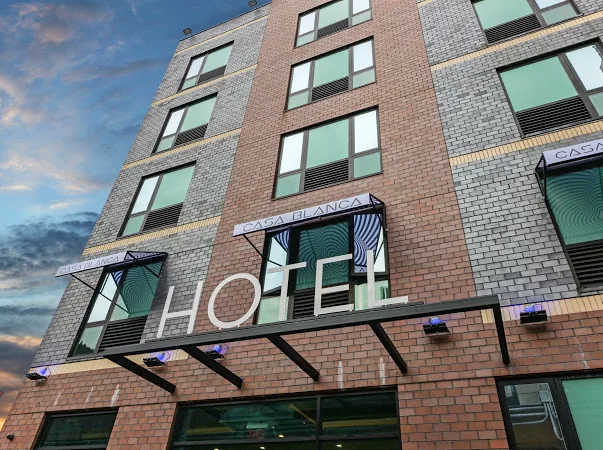 Casa Blanca Hotel, hotel at 143 Park Avenue in Brooklyn, New York
