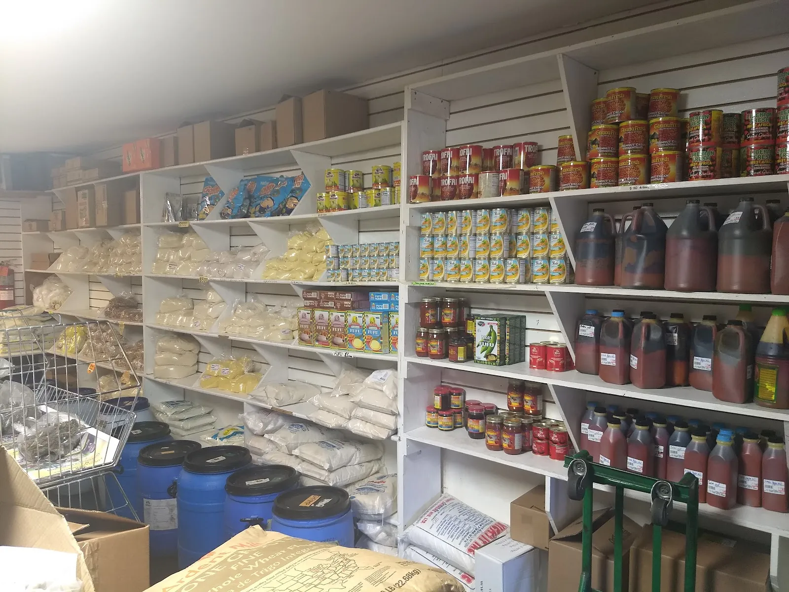 Chi African Market LLC, grocery shop at 187-13 Linden Boulevard in Queens, New York
