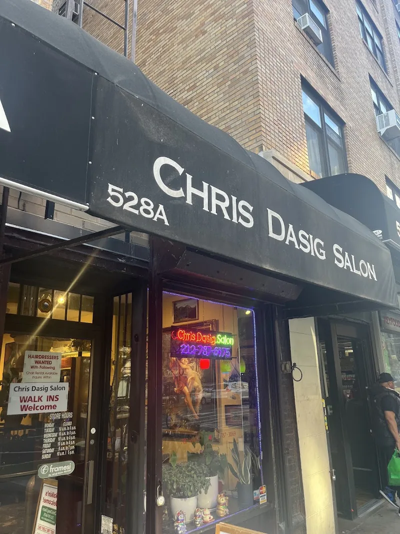 Chris Dasig Salon, hair salon at 528 Amsterdam Avenue in Manhattan, New York