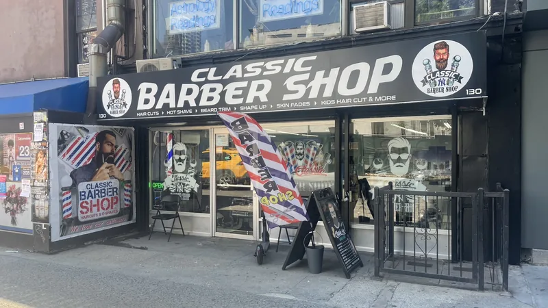 Classic Barber Shop, hair salon at 130 East 28th Street in Manhattan, New York