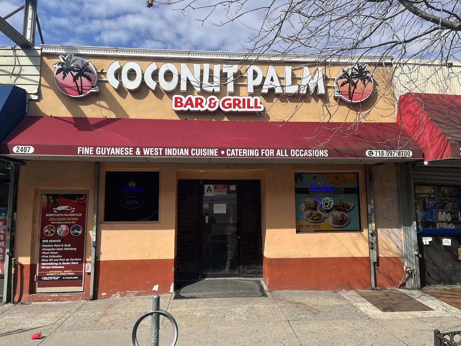 Coconut Palm, caribbean kitchen at 2407 Westchester Avenue in The Bronx, New York