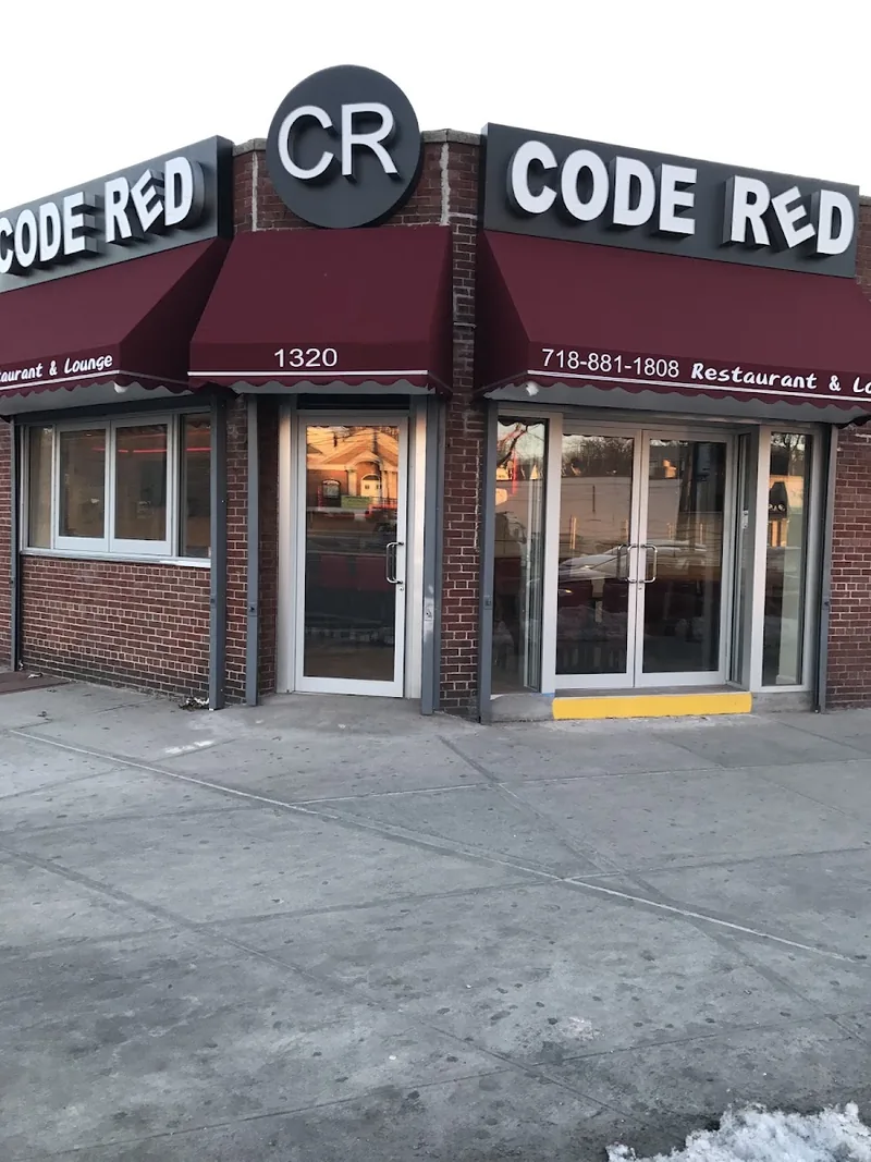 Code Red Restaurant & Lounge, caribbean kitchen at 1320 East Gun Hill Road in The Bronx, New York
