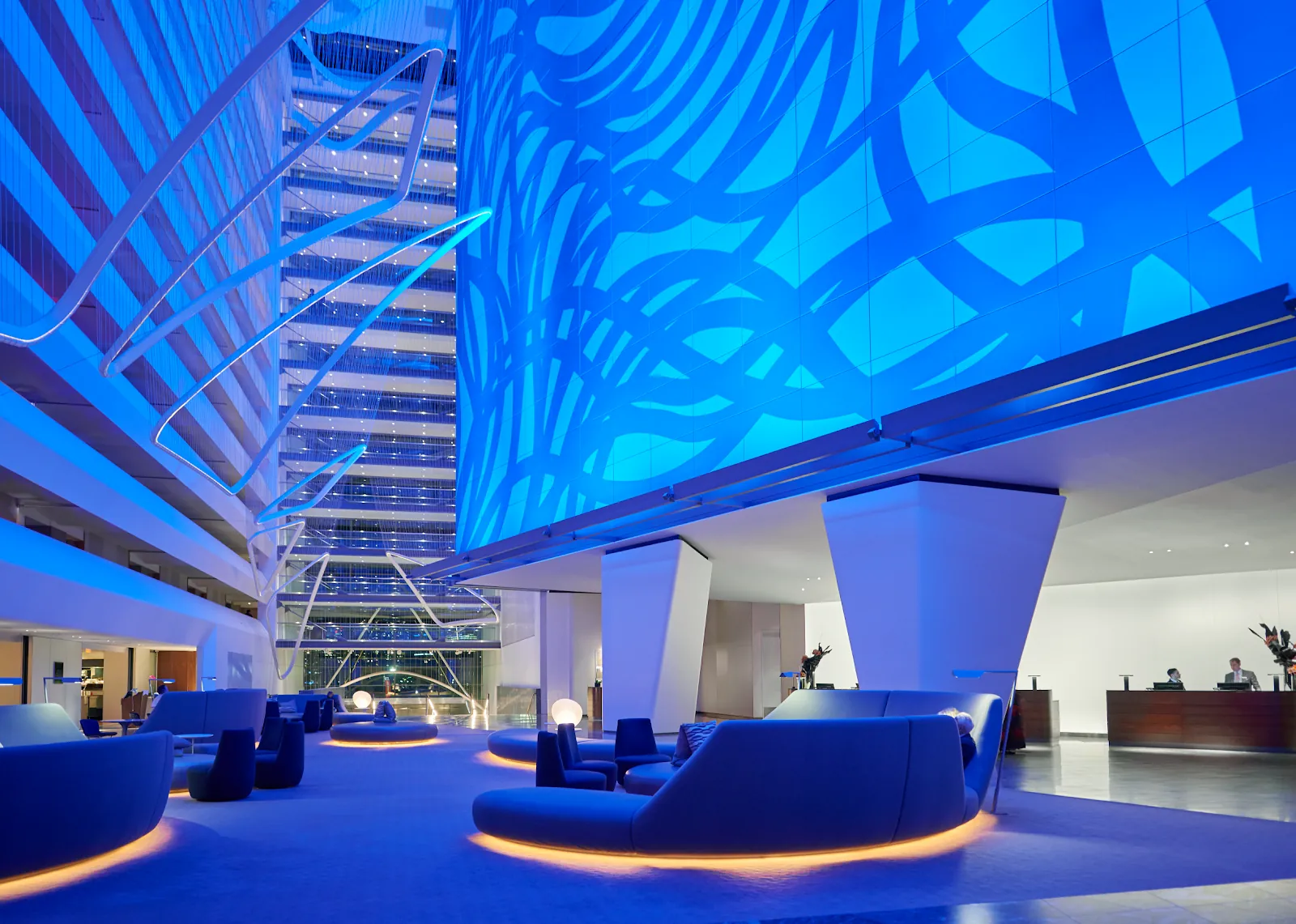 Conrad, hotel at 102 North End Avenue in Manhattan, New York