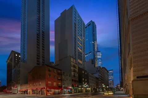 Courtyard New York Downtown Manhattan/World Trade Center Area, hotel at 100 Greenwich Street in Manhattan, New York