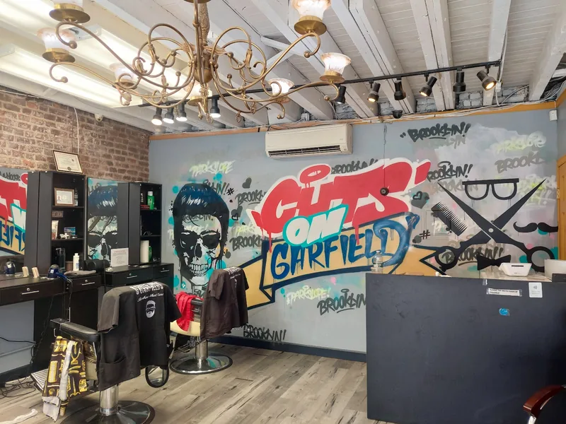 Cuts on Garfield, hair salon at 203 Garfield Place in Brooklyn, New York