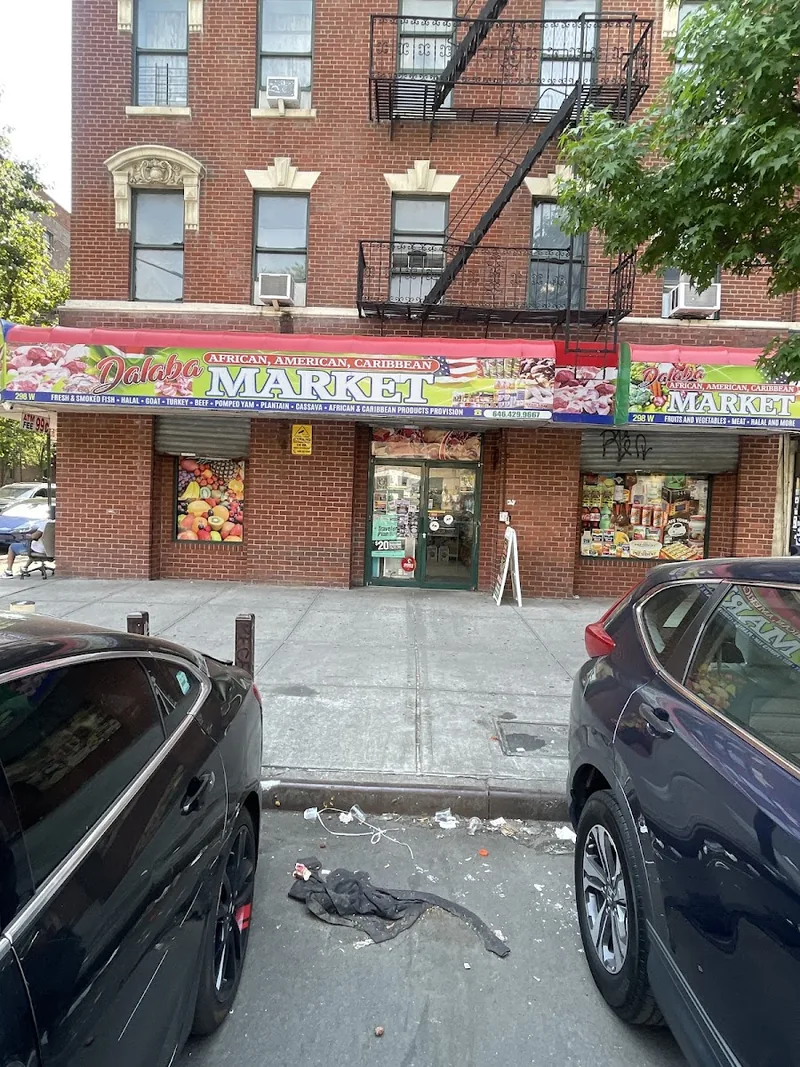 Dalaba African America And Caribbean Market Inc, grocery shop at 298 West 149th Street in Manhattan, New York