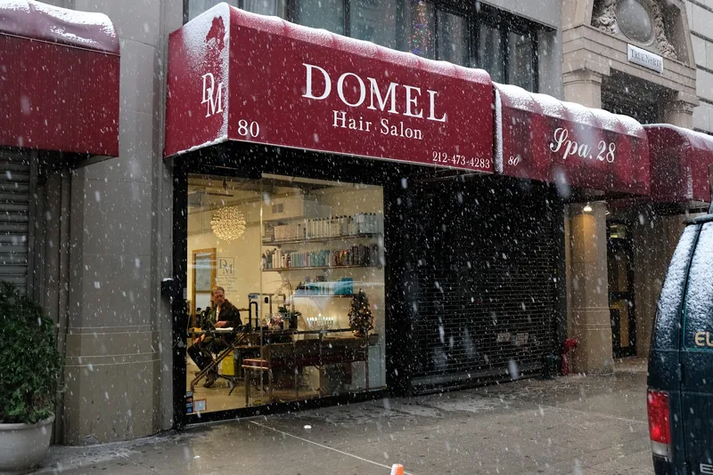 Domel, hair salon at 80 Madison Avenue in Manhattan, New York