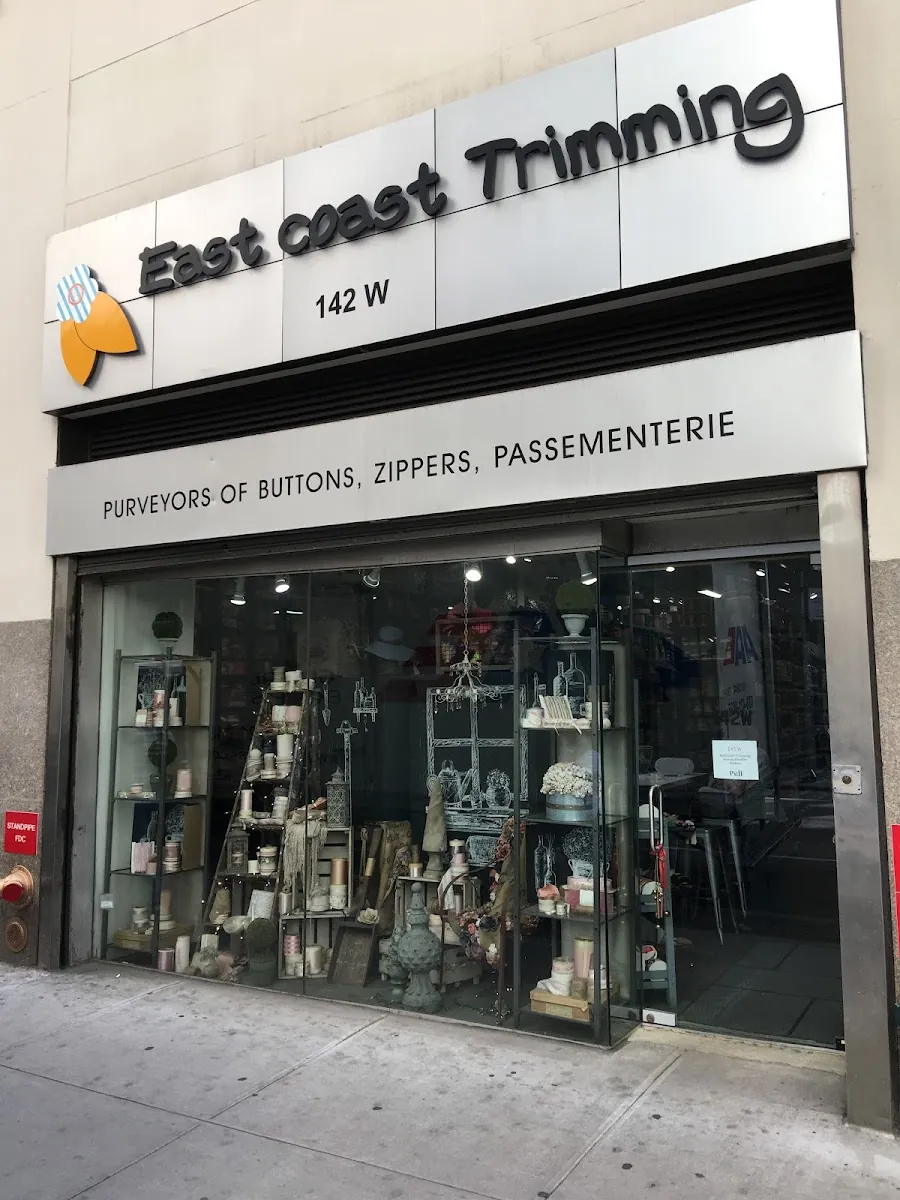 East Coast Trimming, fabric and textiles at 142 West 38th Street in Manhattan, New York
