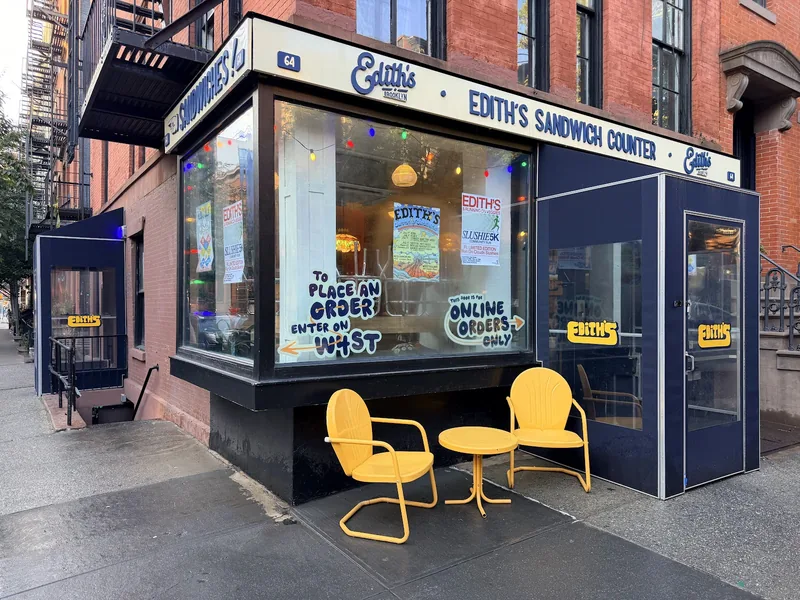 Edith’s, bakery at 64 Charles Street in Manhattan, New York