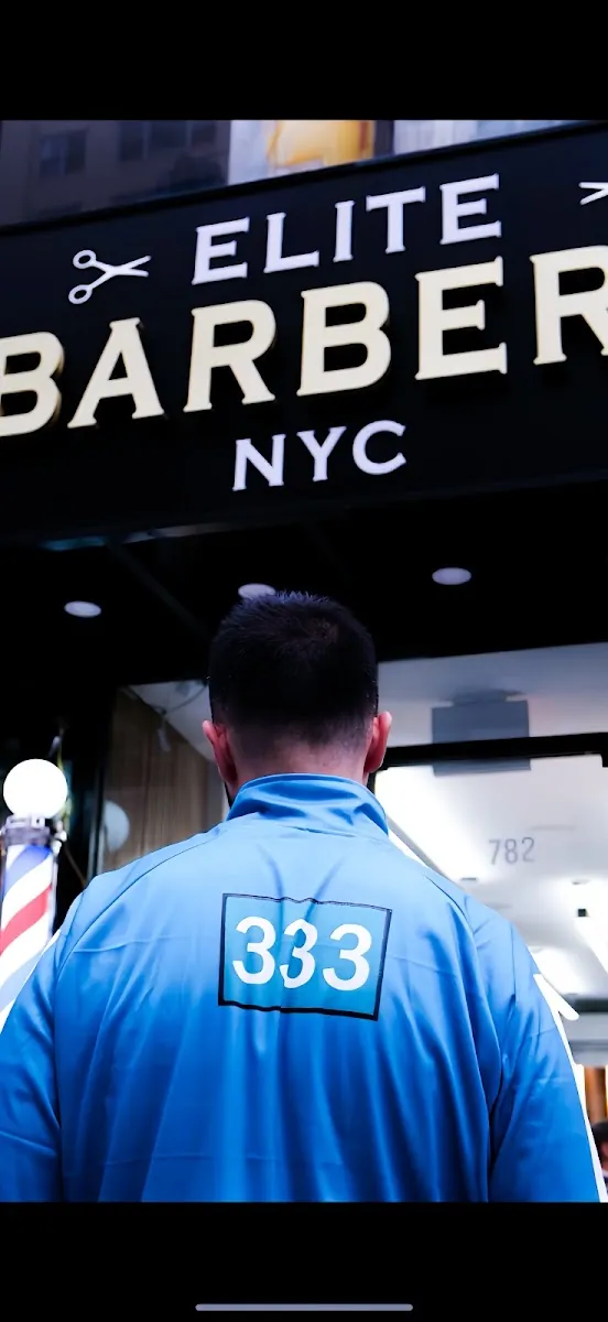Elite Barbers, hair salon at 782 Lexington Avenue in Manhattan, New York