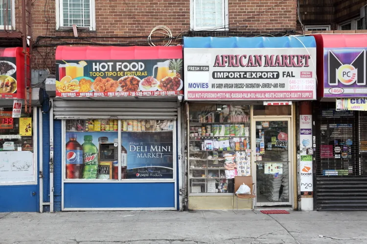 Fal African Market, grocery shop at 1466 Inwood Avenue in The Bronx, New York