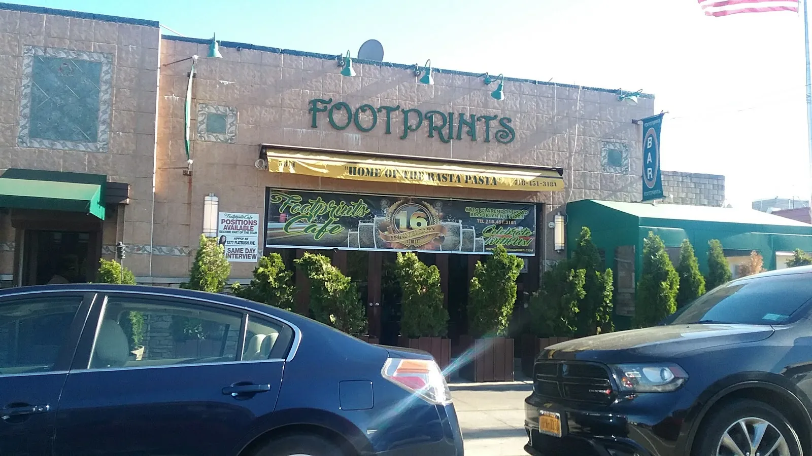 Footprints Cafe, caribbean kitchen at 5814 Clarendon Road in Brooklyn, New York
