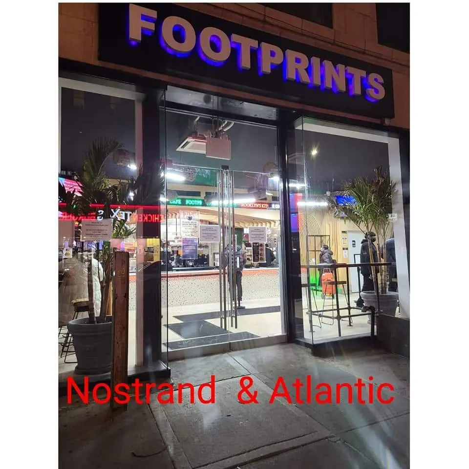 Footprints, caribbean kitchen at 584 Nostrand Avenue in Brooklyn, New York
