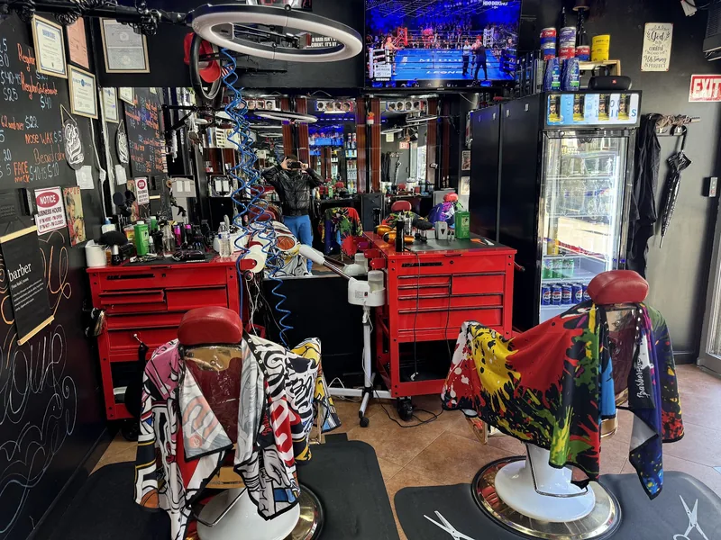 George's Barber Shop, hair salon at 477 83rd Street in Brooklyn, New York