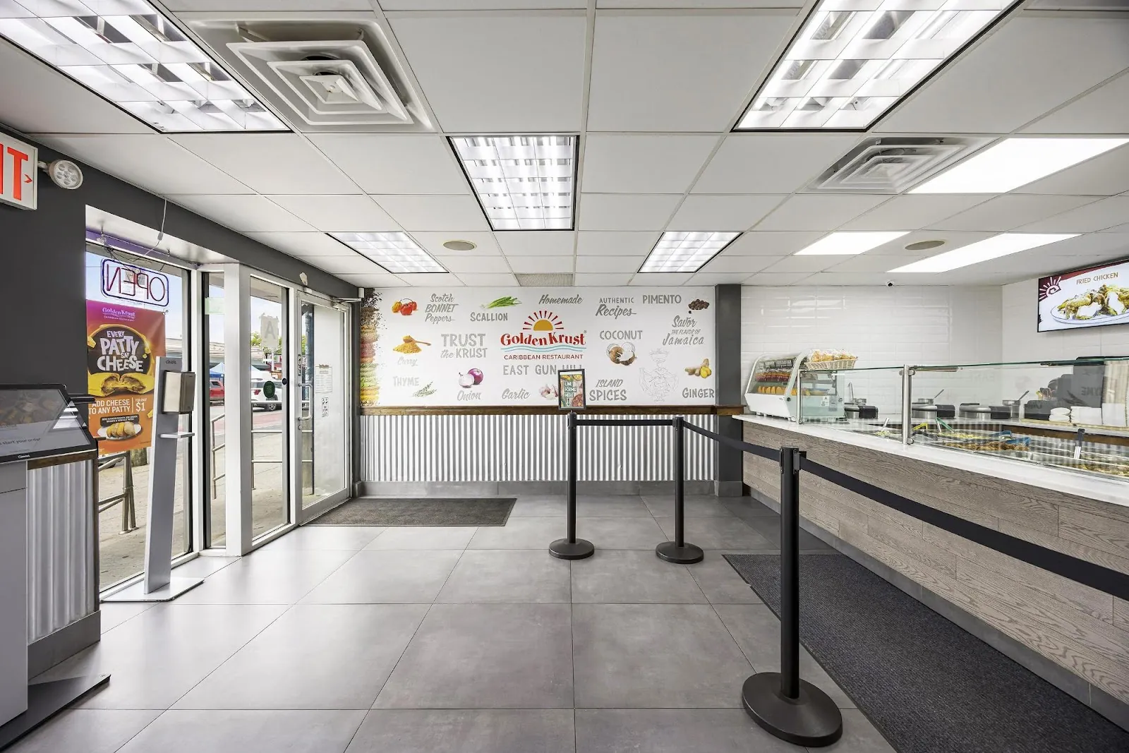 Golden Krust Caribbean Restaurant, caribbean kitchen at 1381 East Gun Hill Road in The Bronx, New York