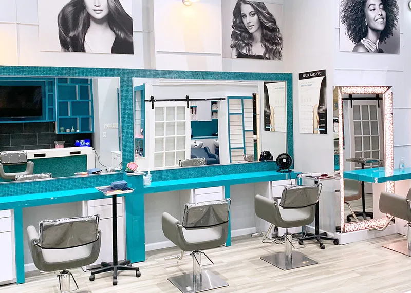 Hair Bar NYC, beauty salon at 416 3rd Avenue in Manhattan, New York