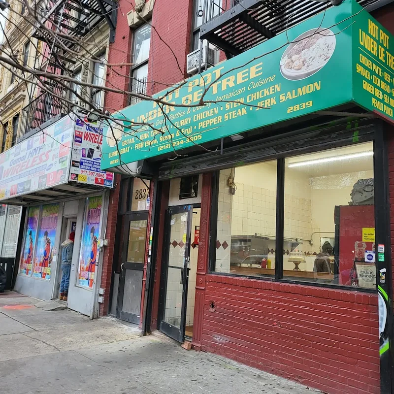 Hot Pot Under De Tree, caribbean kitchen at 2839 Frederick Douglas Boulevard in Manhattan, New York