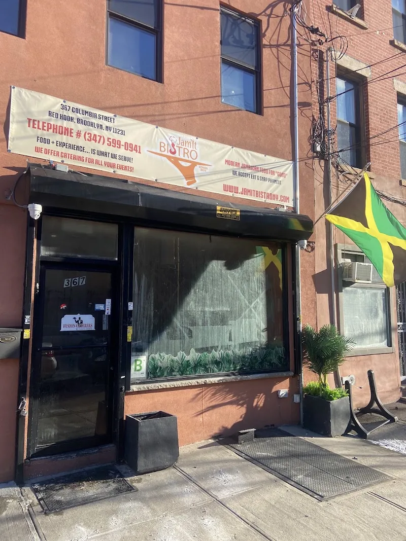 Jam It Bistro, caribbean kitchen at 367 Columbia Street in Brooklyn, New York