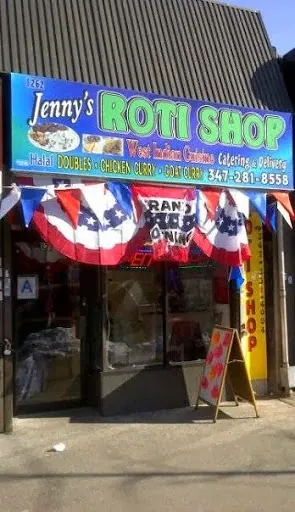 Jenny's Roti Shop( Bronx, NY), caribbean kitchen at 1262 Castle Hill Avenue in The Bronx, New York