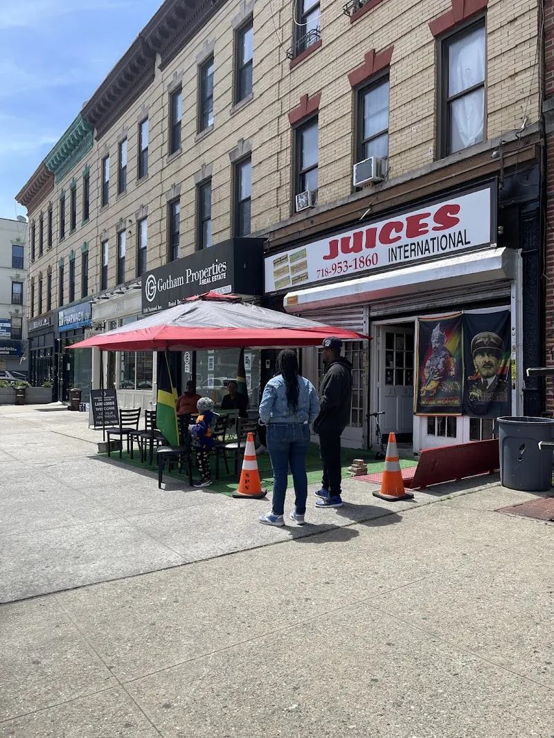 Juices International, caribbean kitchen at 1140 Nostrand Ave in Brooklyn, New York