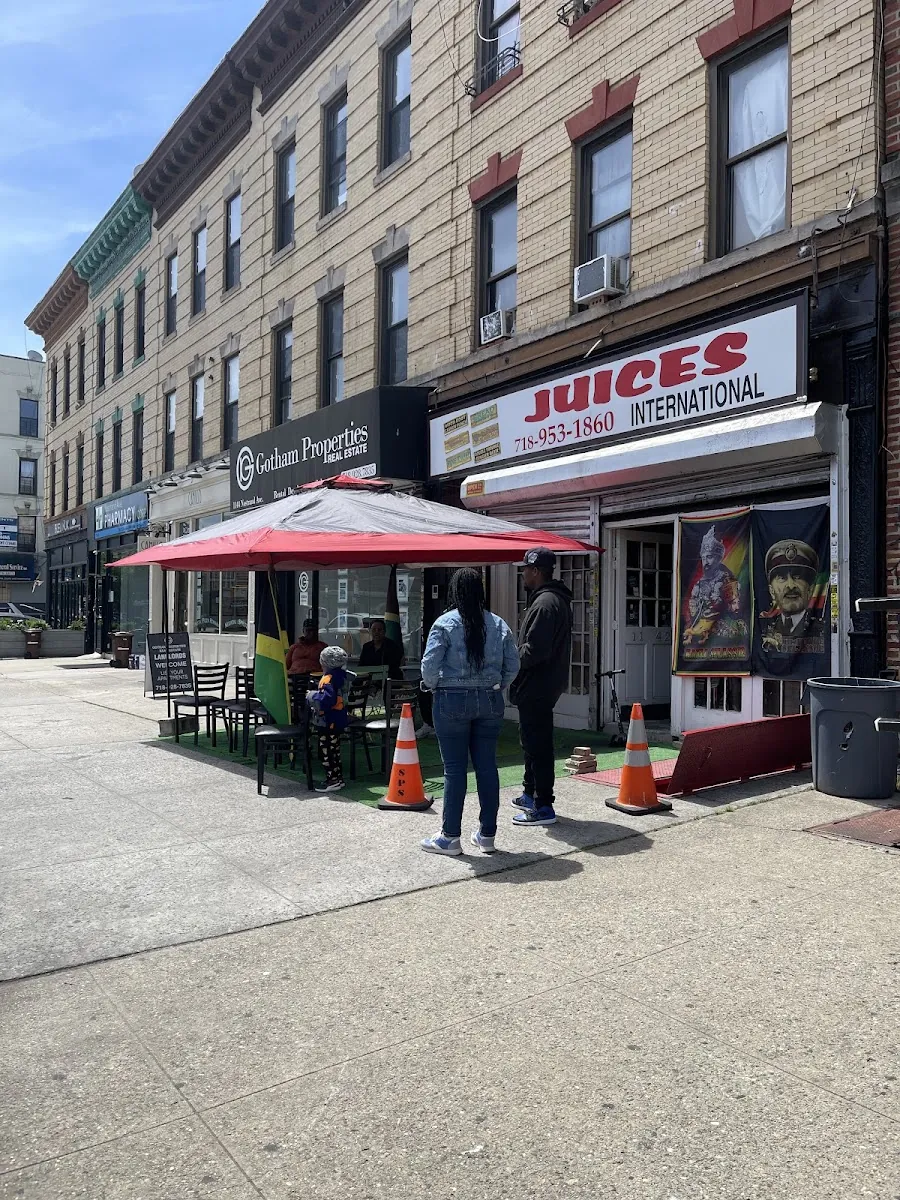 Juices International, caribbean kitchen at 1140 Nostrand Ave in Brooklyn, New York