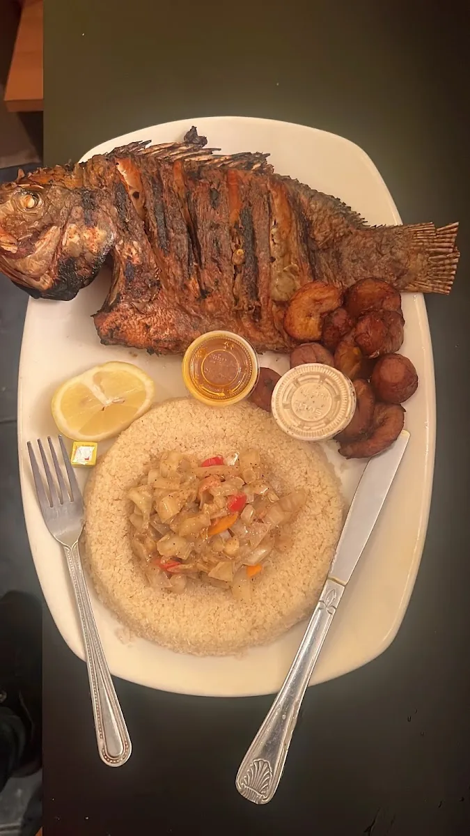 Krystal African Restaurant, african kitchen at 4120 A White Plains Road in The Bronx, New York