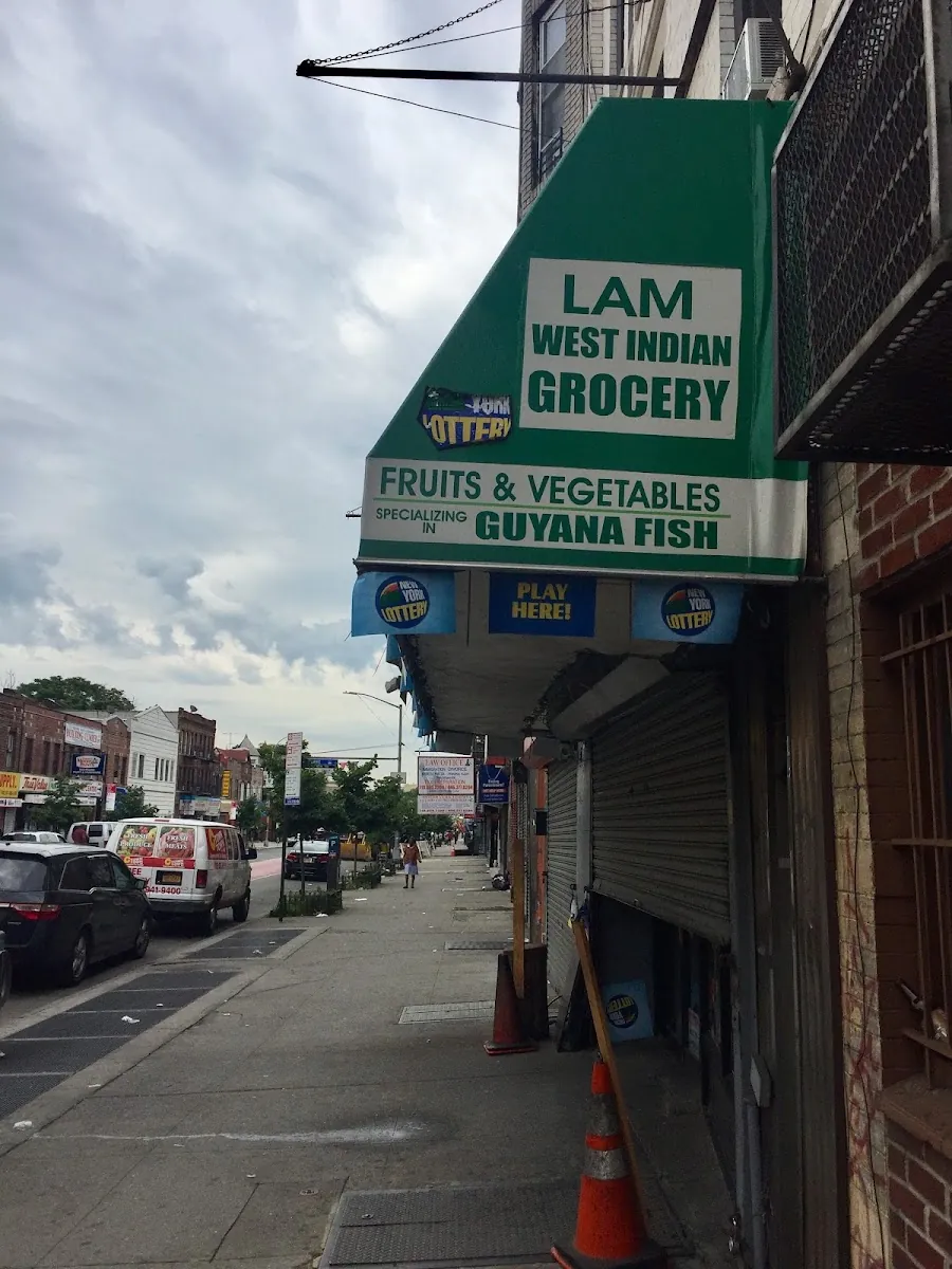 Lam West Indian Grocery Inc., grocery shop at 1764 Nostrand Avenue in Brooklyn, New York