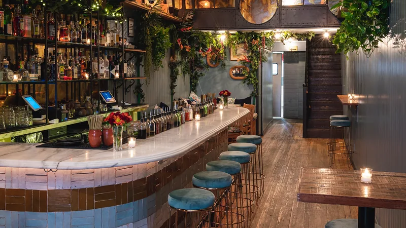 Las Lap, caribbean kitchen at 74 Orchard Street in Manhattan, New York